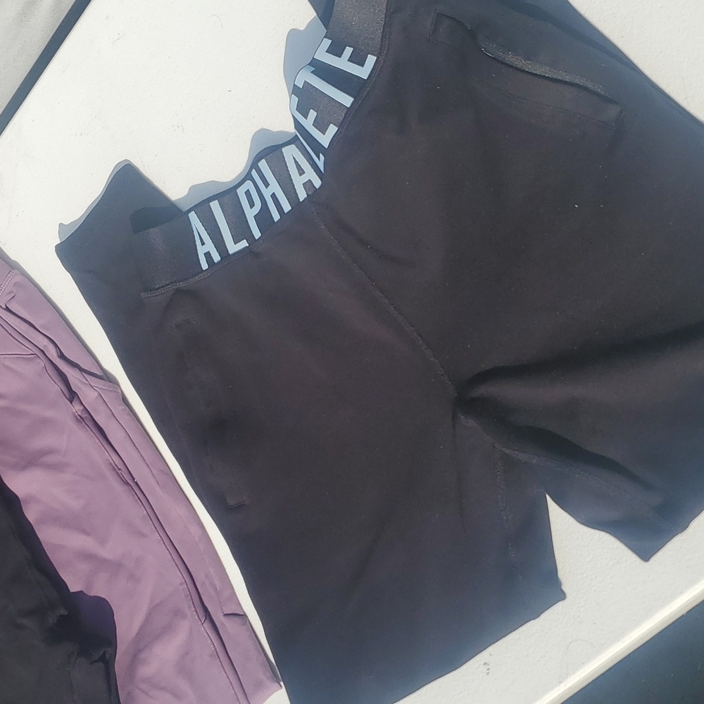 Alphalete Jogger bottoms Blue LETTERS